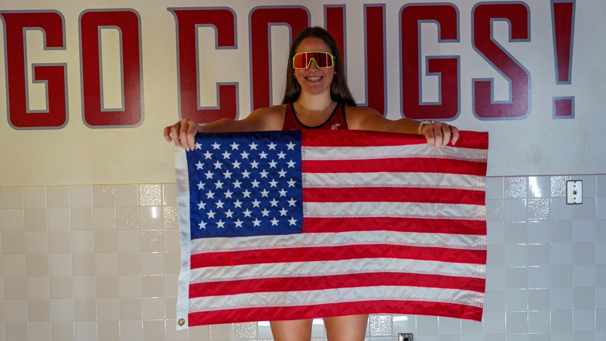 WSUCougarRowing's tweet image. Congrats to Jess Schneider for representing the United States in the FISU World University Games this past weekend!
She helped the US Women’s Four shell to a fourth-place finish in their Friday heat, and then a fifth-place finish in Sunday’s Final B heat!
#GoCougs