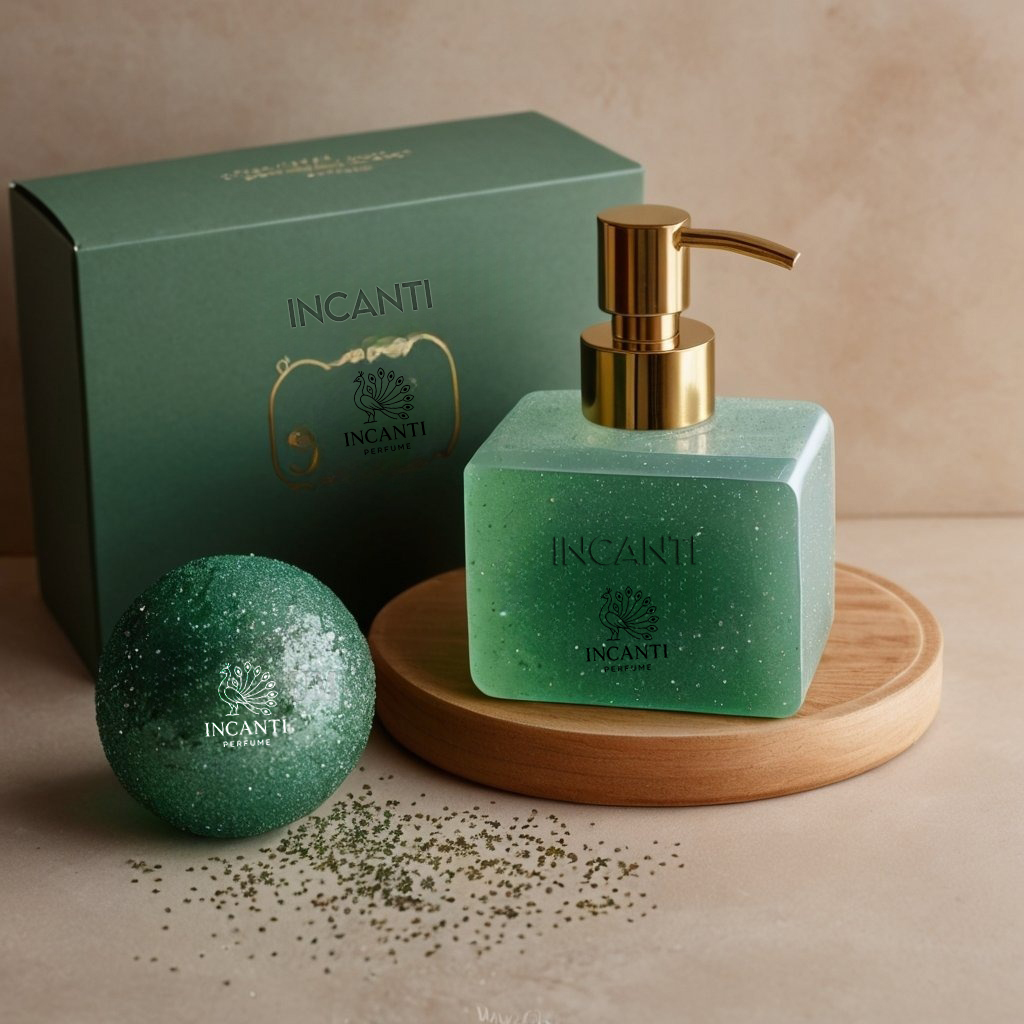 Lote de productos para baño.

Bola de bañera + Jabon de manos 
Precio: 25 euros.

Un jabón que refresca y deja una sensación de sofisticación en la piel. 

(𝑃𝑢𝑙𝑠𝑎 𝑝𝑎𝑟𝑎 𝑙𝑒𝑒𝑟 𝑙𝑎 𝑑𝑒𝑠𝑐𝑟𝑖𝑝𝑐𝑖𝑜́𝑛)