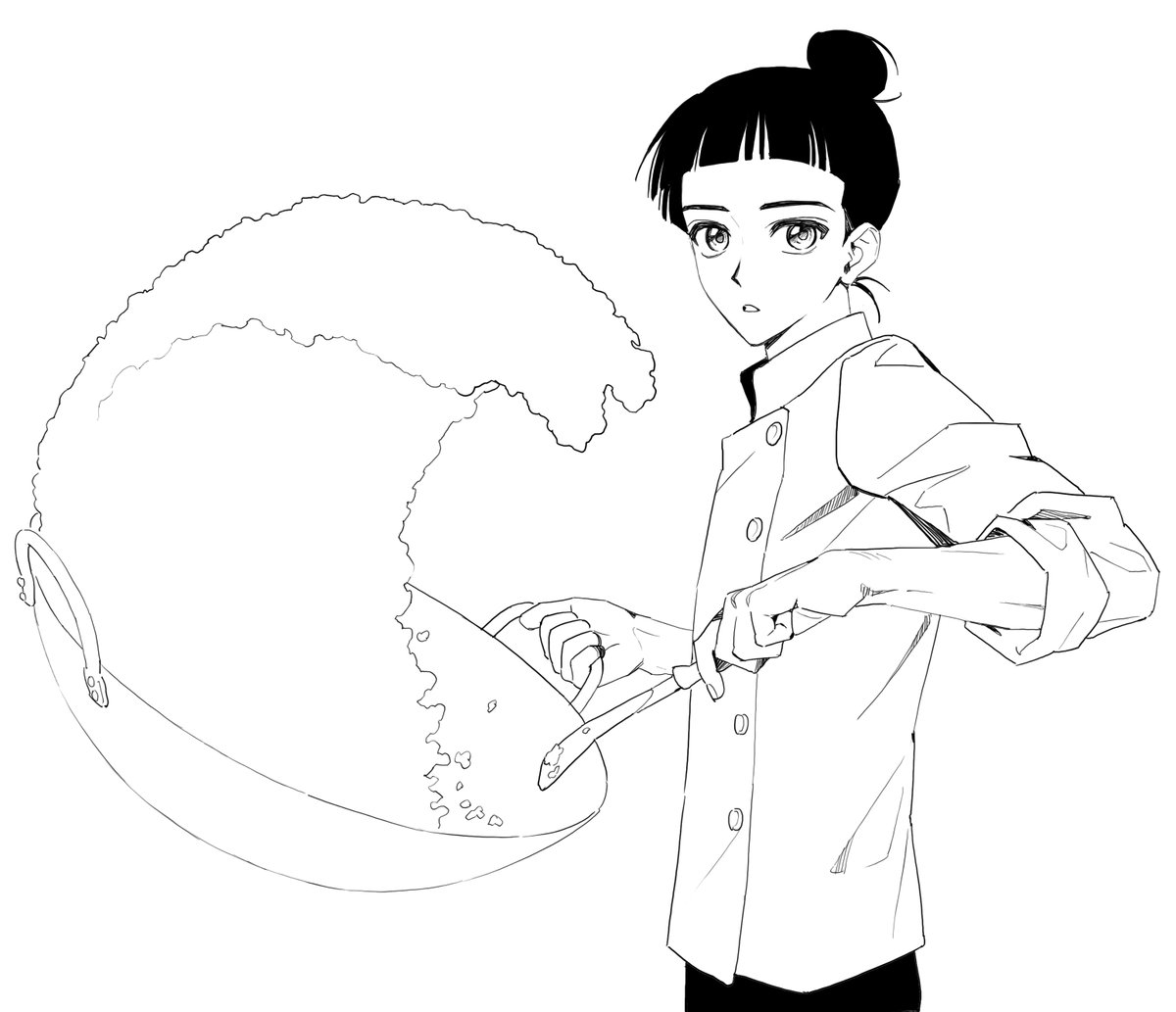 흑백 팬아트들🖤🤍