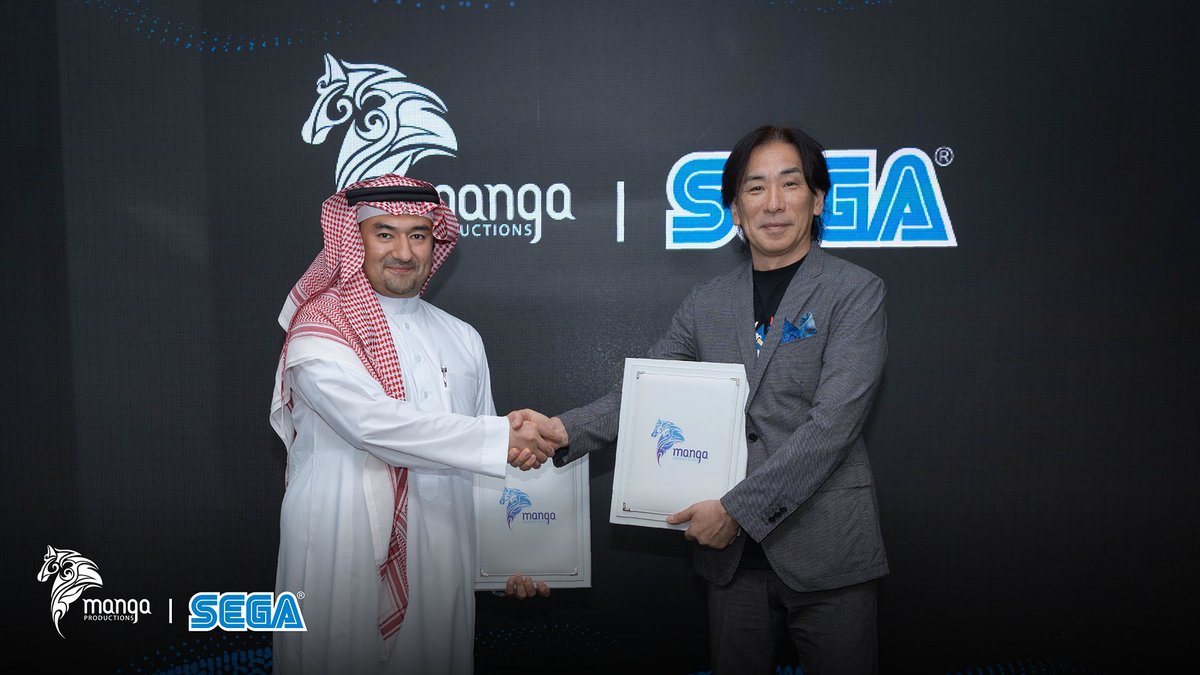 DigitaleAnime's tweet image. رسميا أعلنت @manga_prd عن شراكتها مع شركة SEGA
ستتولى الشركة نشر وتوزيع لعبة Sonic Racing: CrossWorlds في منطقة الشرق الأوسط وشمال أفريقيا