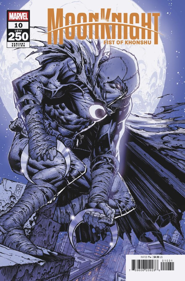 MarcosAD87's tweet image. Portadas alternativas de 'Moon Knight Fist of Khonshu' #10 🌙👊
- Paulo Siqueira
- Stephen Platt
- Erik M. Gist