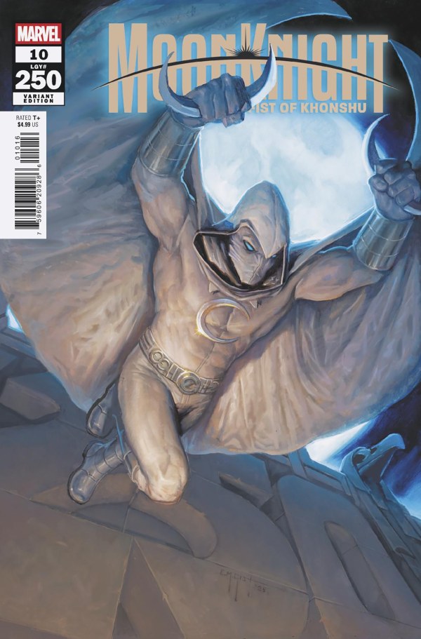 MarcosAD87's tweet image. Portadas alternativas de 'Moon Knight Fist of Khonshu' #10 🌙👊
- Paulo Siqueira
- Stephen Platt
- Erik M. Gist