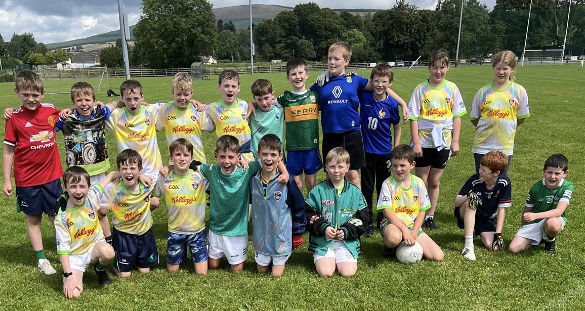 wicklowgaa's tweet image. Donard/Glen Kellogg’s GAA Cul Camp.
Registrations are still open for the last week of camps on 11th August bookings @ gaa.ie/kelloggsculcam… # KelloggsGAACulCamps