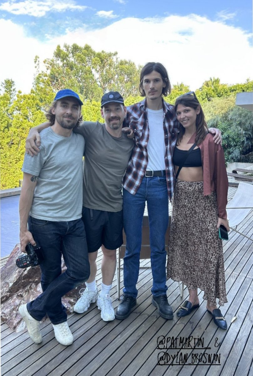 FinleyNFT's tweet image. A day on set