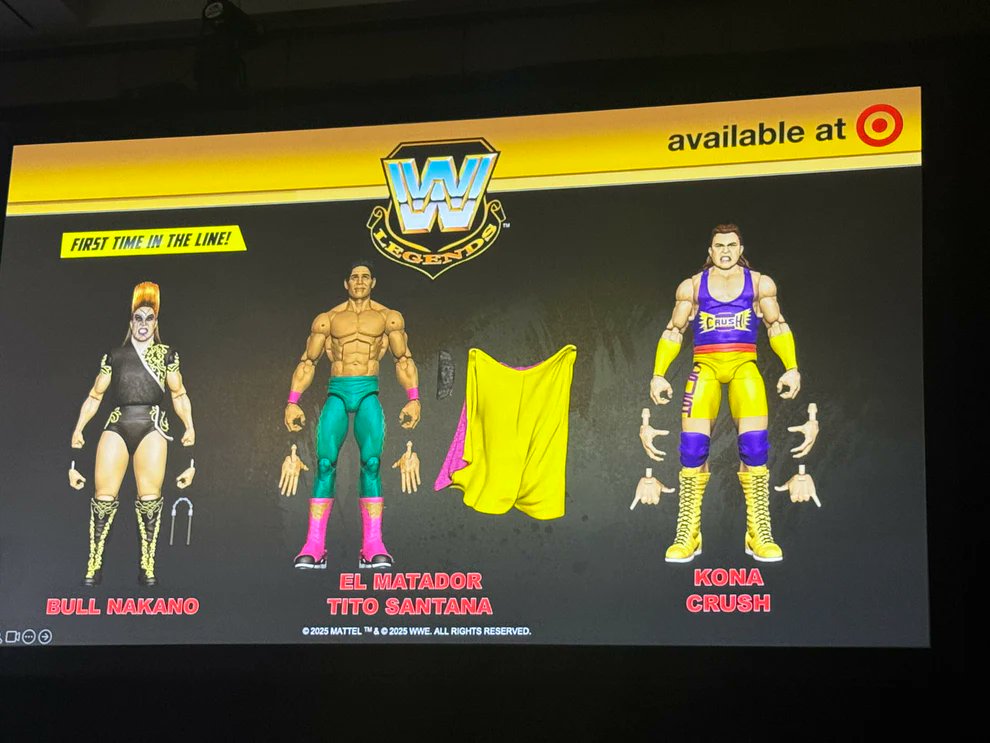 Thank you very much <a href="/wrestlingfigdb/">Wrestling Figure Database</a>, <a href="/WWE/">WWE</a>, <a href="/Mattel/">MATTEL</a>, <a href="/Target/">Target</a> for making it clear! 2026 WWE Mattel Elite Collection Legends Series 31 Bull Nakano – Wrestling Figure Database #BullNakano #Mattel #WWELegends #SDCC #PreOrder #ThankYou wrestlingfiguredatabase.com/products/wwe-m…