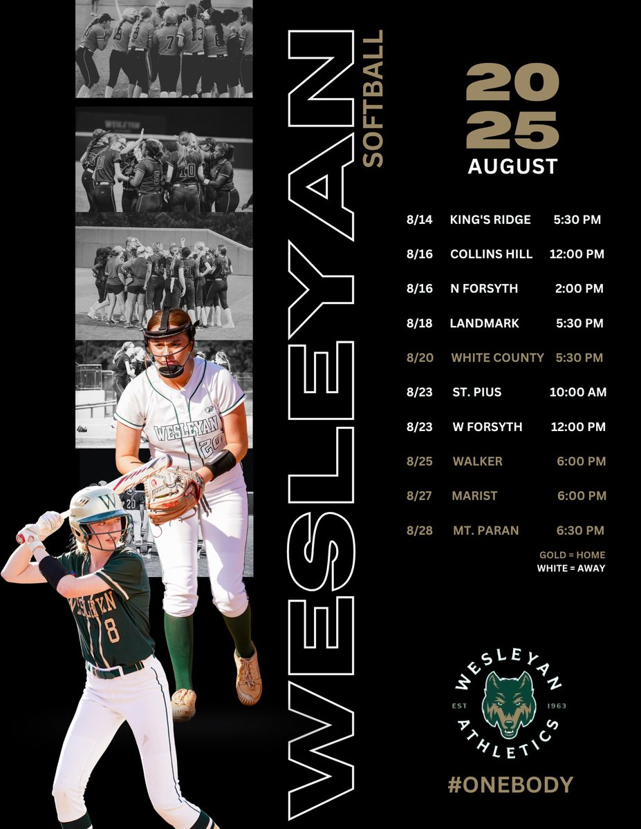 Softball_Wolves's tweet photo. 2025 schedule is here!! Let’s go!! https://t.co/kS93LIXRCa