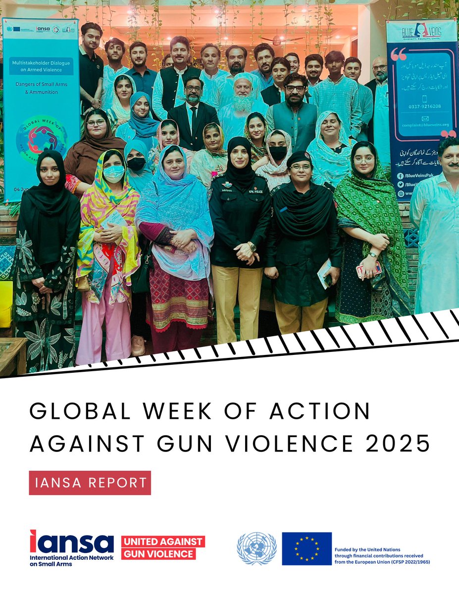 IANSA's 2025 Global Week of Action Against Gun Violence #GWoA2025 saw powerful advocacy &amp; global solidarity under the theme “Protect the Future: Control Small Arms and their Ammunition for Global Safety.”
See how IANSA members took action worldwide ➡️ iansa.org/global-week-of…