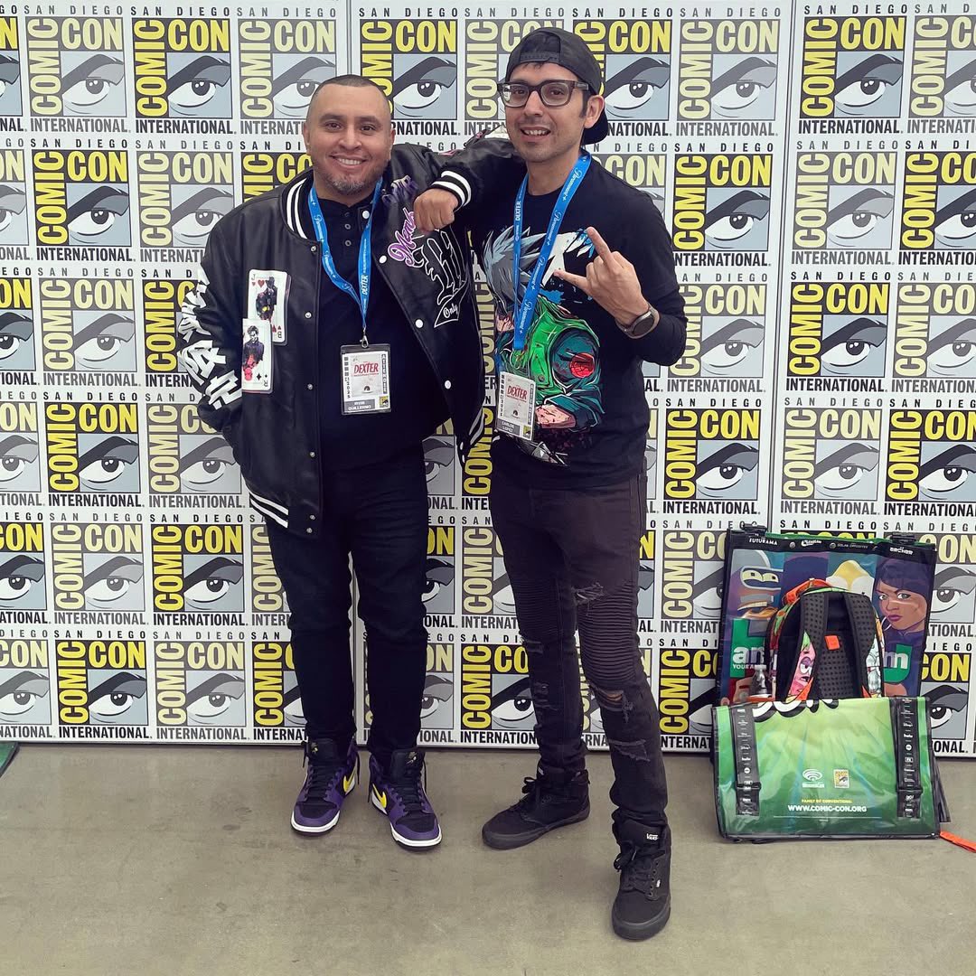 Irvin Scott (@irvinurban) on Twitter photo From local cons
to the big leagues,
had an awesome time
at San Diego Comic-Con
with my cousin this weekend!
Thanks to <a href="/popculturepadre/">Joshua Maldonado</a>
for making it possible! 🤘🏽
Can’t wait to do it all over again
next year! 🚀🎉
#SDCC #SanDiegoComicCon #IrvinScott #TheGrizzlyPodcast From local cons
to the big leagues,
had an awesome time
at San Diego Comic-Con
with my cousin this weekend!
Thanks to <a href="/popculturepadre/">Joshua Maldonado</a>
for making it possible! 🤘🏽
Can’t wait to do it all over again
next year! 🚀🎉
#SDCC #SanDiegoComicCon #IrvinScott #TheGrizzlyPodcast