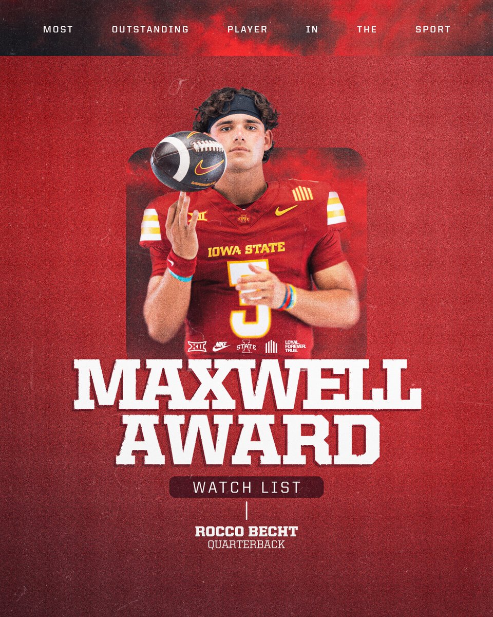 .<a href="/RoccoBecht/">Rocco Becht</a> is on the <a href="/MaxwellFootball/">Maxwell Football</a> watch list!