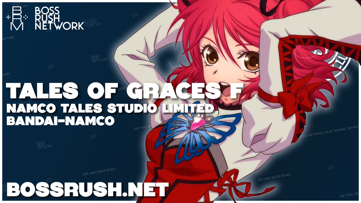 Video Game Book Club - Tales of Graces f Remastered 🍥 

🌐 📺 🎧 bossrush.net/2025/07/26/boo… 

Pat and the panel discuss Tales of Graces f, the latest remastered classic from Bandai Namco, discussing the story, characters, updated mechanics, and more. 

@bossrushnetwork <a href="/bandainamco/">amanoakira</a>