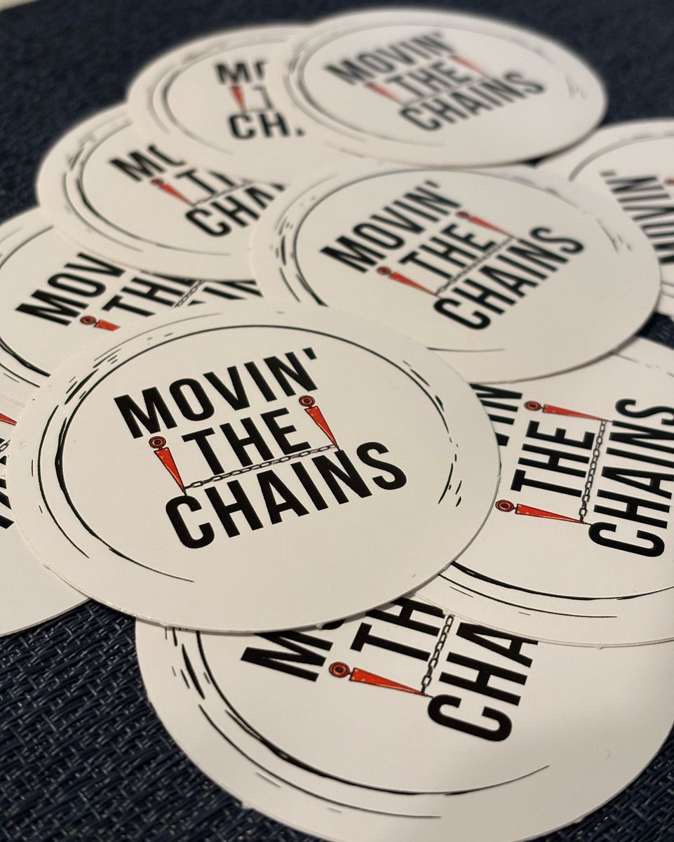 MovinChains's tweet image. They’re here — and they turned out 🔥

🎯 Movin’ The Chains logo stickers
💰 $3 (shipping included)
📦 Limited quantity
📲 DM or email to order

Thanks for supporting the brand and being part of what we’re building! 🙌
#schsfb #hsfb