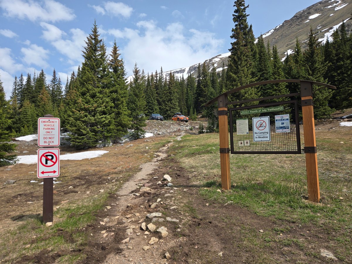 ACCESS REMINDER: Fourth of July Trailhead Trailhead on Boulder Ranger District is closed 6 a.m. July 28 – 5 p.m. July 29 as Boulder County crews perform road repairs and maintenance. Hessie Trailhead remains open to provide access to Indian Peaks Wilderness Area.