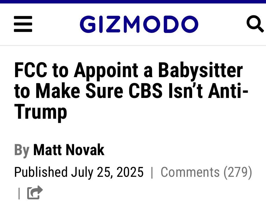 AGomezFCC's tweet image. Apparently, having a different opinion than the Administration is now political bias.

This Administration wants to go after anyone it disagrees with.

That is a clear violation of the First Amendment and the law.