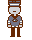RonaldStarBack's tweet image. Intente hacer Pixelart... Pero me quedaron MUY chicos :/