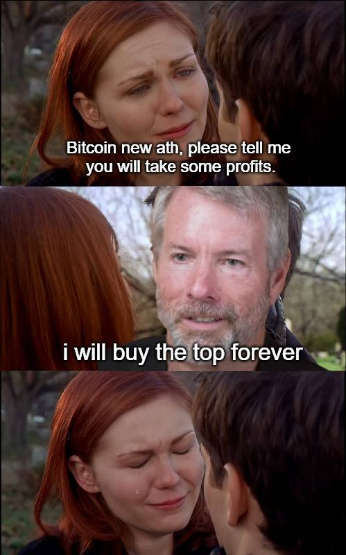 optimist_crypt's tweet image. gm

Time for Saylor to start buying $BTC so we can run it higher 👀