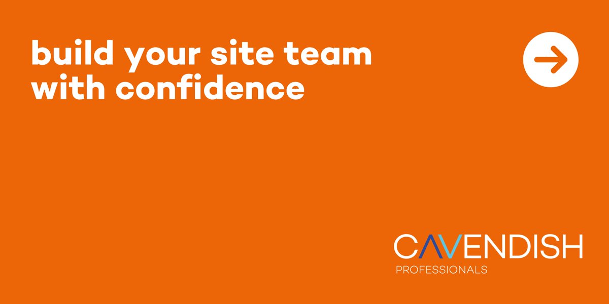 Cavendish Professionals (@cavendishpros) on Twitter photo We can assist you in building a strong site team 🌟
At Cavendish we care about placing our operatives somewhere they will work best.
Reach out to find out how we can help ▶️ contracts@cavendishprofessionals.com
#ukconstruction #constructionhiring #workforceplanning We can assist you in building a strong site team 🌟
At Cavendish we care about placing our operatives somewhere they will work best.
Reach out to find out how we can help ▶️ contracts@cavendishprofessionals.com
#ukconstruction #constructionhiring #workforceplanning