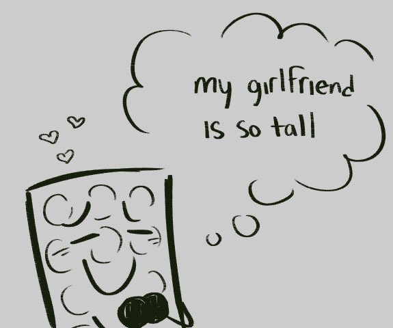 DailyUkuwrap's tweet image. day 38
tall girlfriend witb zero of the benefits of having a tall girlfriend