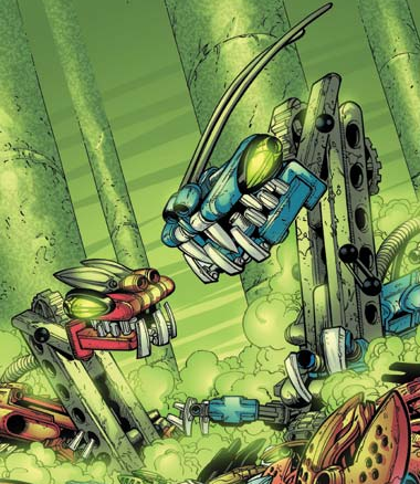 BionicleBot's tweet image. [Sapient Species] The two Bahrag, Gahdok and Cahdok, biosector01.com/wiki/Bahrag