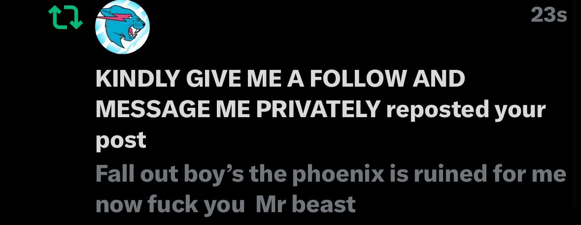 cyberfox227's tweet image. Mr Brest version of repost/ Johnny