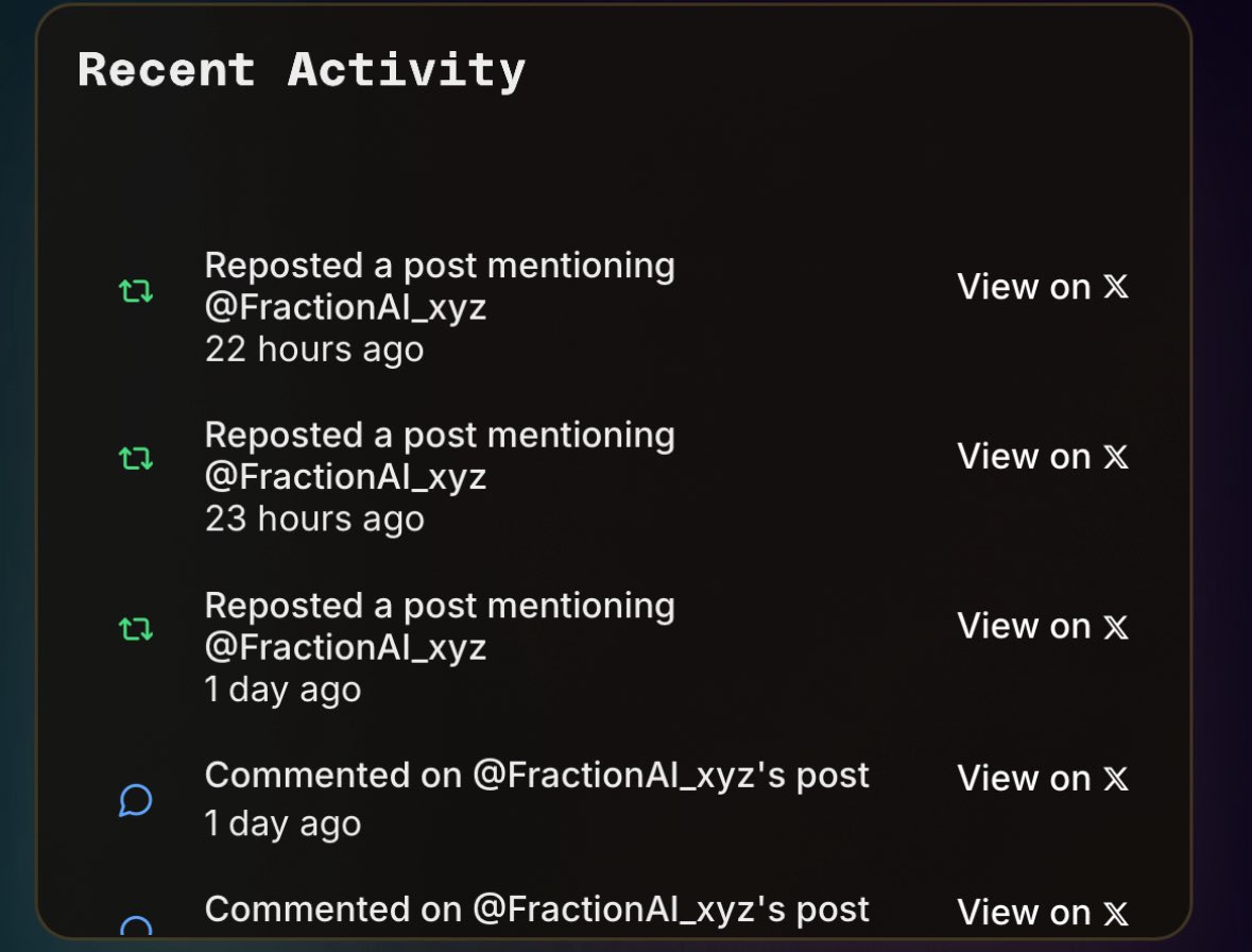 smilekinq's tweet image. Hello @FractionAI_xyz fams

Let’s be honest — when last did your FAPS activity update? 😅

Mine? It’s been 22hrs and I’m still staring at the same number 😢

Is it just me?