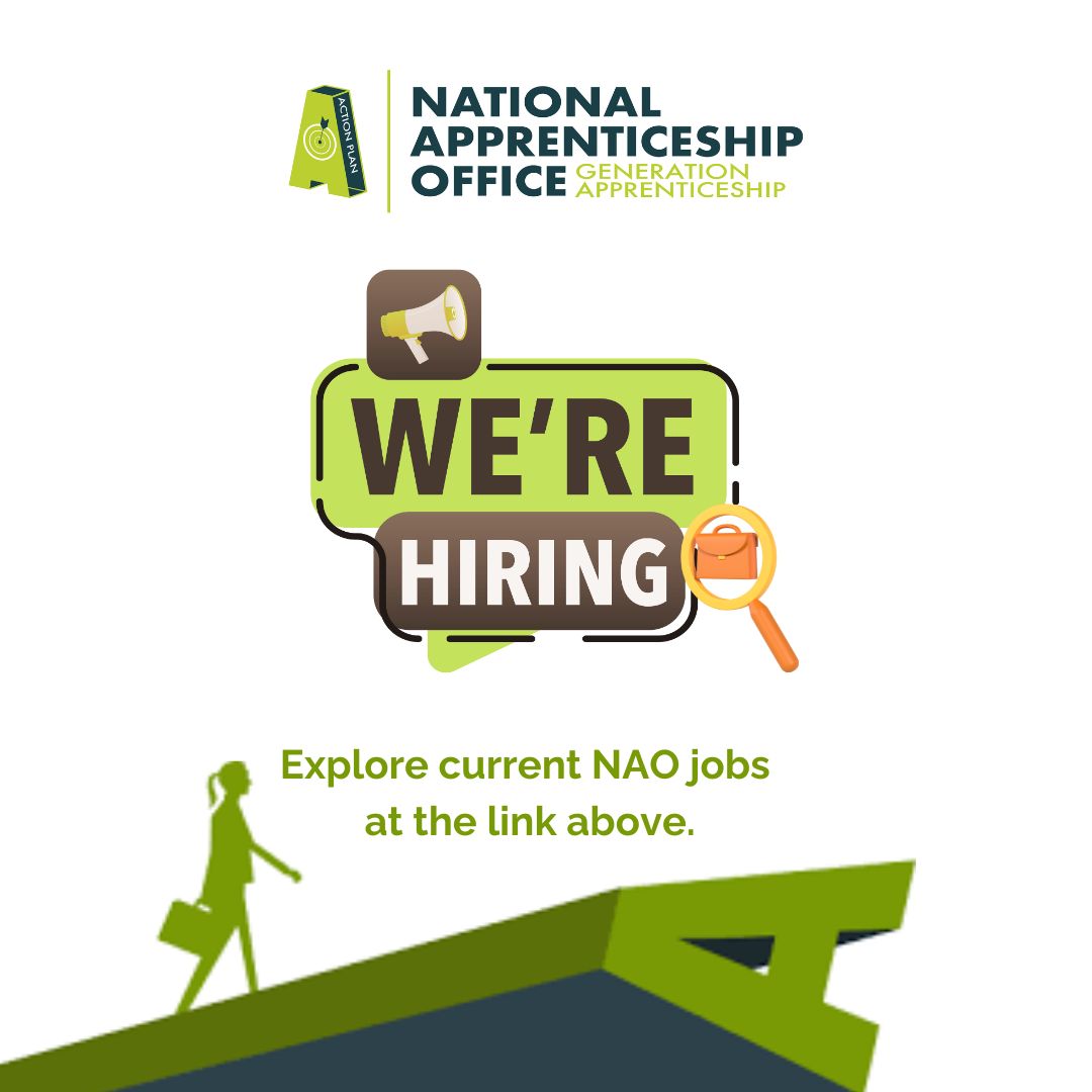 apprenticesIrl's tweet image. 📢Are you passionate about #Apprenticeships to drive #skills opportunity &amp;amp; impact?

💼The National Apprenticeship Office has a great opportunity for an #AssistantManager to join our Strategic Promotion &amp;amp; Stakeholder Engagement Team!

ℹ️More info to apply solas.ie/careers/assist…