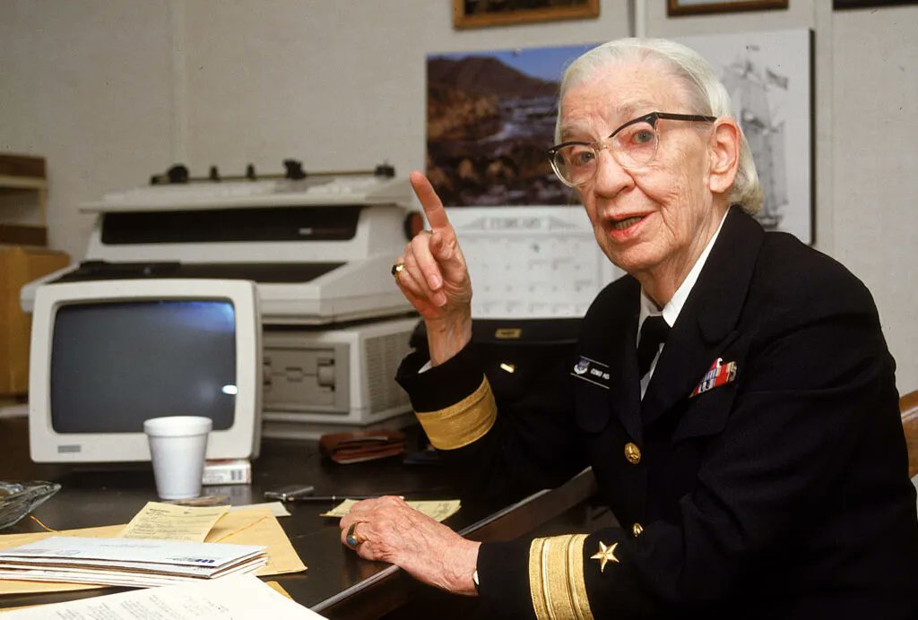 MIT CSAIL (@mit_csail) on Twitter photo To give context on age, Grace Hopper began computing at 38, completed the first compiler at 46, helped shape COBOL at 53, kept developing COBOL for the Navy in her 70s, retired from the Navy at 80 & then became a consultant for the Digital Equipment Corporation.
v/<a href="/cooperx86/">Peter Cooper</a> & To give context on age, Grace Hopper began computing at 38, completed the first compiler at 46, helped shape COBOL at 53, kept developing COBOL for the Navy in her 70s, retired from the Navy at 80 & then became a consultant for the Digital Equipment Corporation.
v/<a href="/cooperx86/">Peter Cooper</a> &