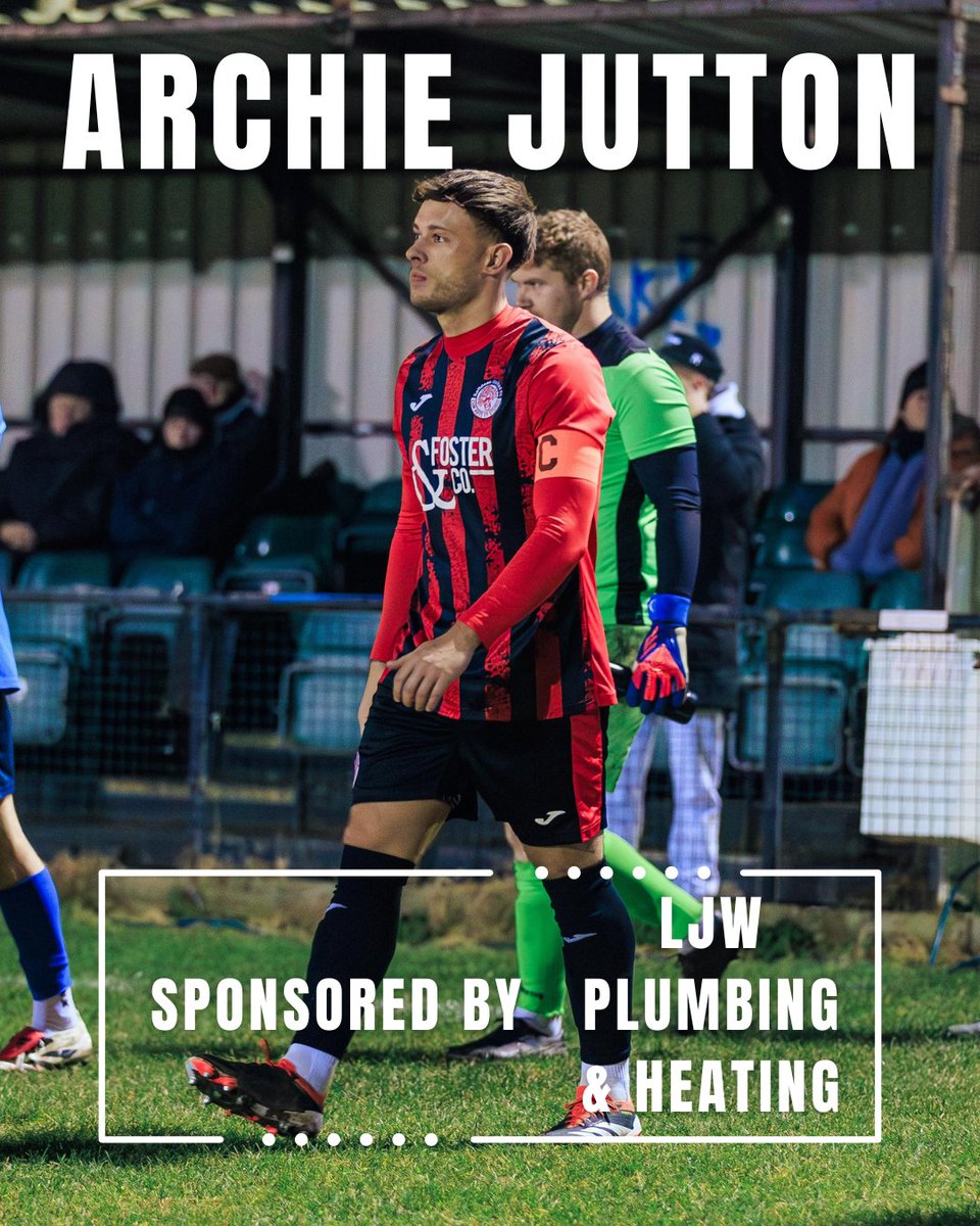 Saltdeanfc's tweet image. π€ We are delighted to welcome LJW Plumbing & Heating as one of our player sponsors this season.
π They will be sponsoring Archie Jutton for the 2025/26 campaign.
#COYT π―