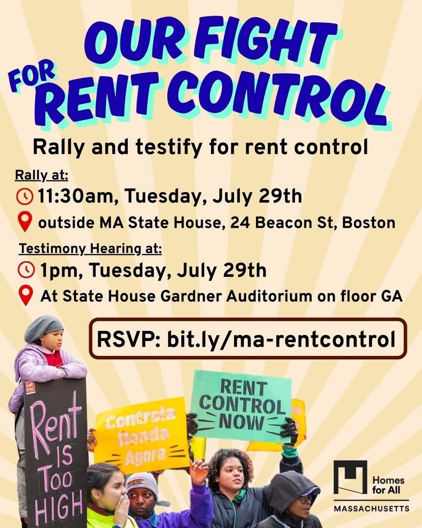 The Rent is Too Damn High!!!
#AffordableHousing #TenantRights #HousingForAll #MassachusettsHousing 
#RentControlMA #HousingJustice #NeighborToNeighborMA #MApoli
