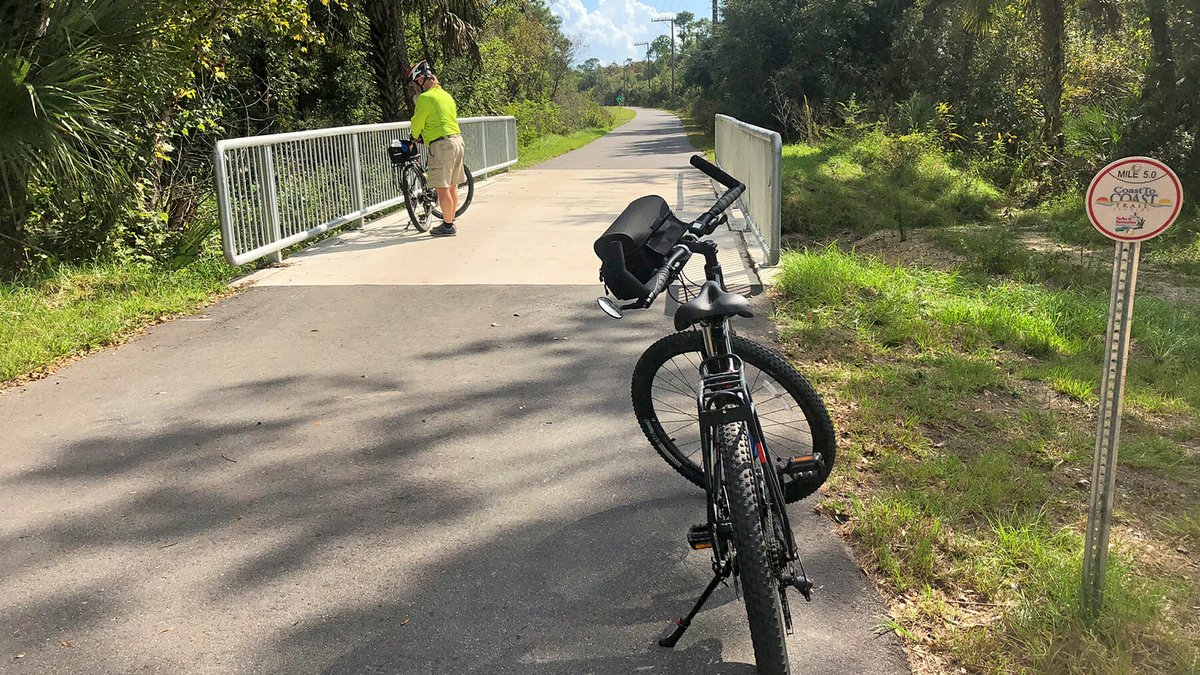 We're always on the lookout for recreational options on the #SpaceCoast. Today we're sharing more about the 17-mile Brevard Coast to Coast Trail in #TitusvilleFL - Perfect destination for #cycling after a day of work at #KSC! #Cloud9RealEstateGroup

floridahikes.com/brevard-coast-…