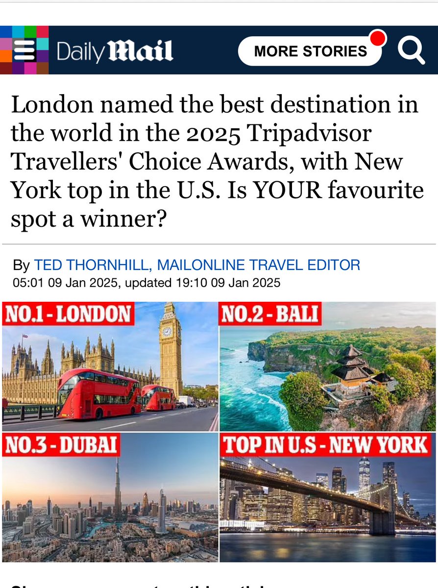 Trump is just raging with jealousy because Sadiq Khan has kept London number ONE city  in the world for some years now!