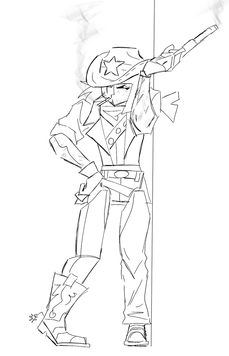 Rune12367441's tweet image. Cowgirl ena

#ena #enaoc