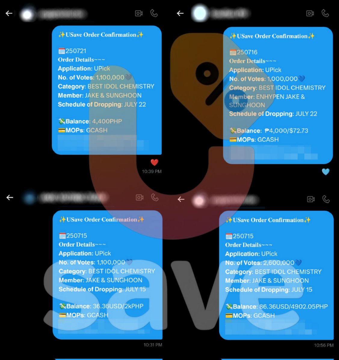USaveDeals's tweet image. π ππππ―π ππ«ππ§π¬ππππ’π¨π§ ππ¨π¦π©π₯ππππ π
ποΈ25β’07β’15/16/21
π 4,700,000π successfully sold for #ENHYPEN #JAKE Γ #SUNGHOON
π BONUS: 1,069,113π
π€ Certificate + Google Sheet have already been sent to the buyer.
Weβre grateful for your trust and support!β¦