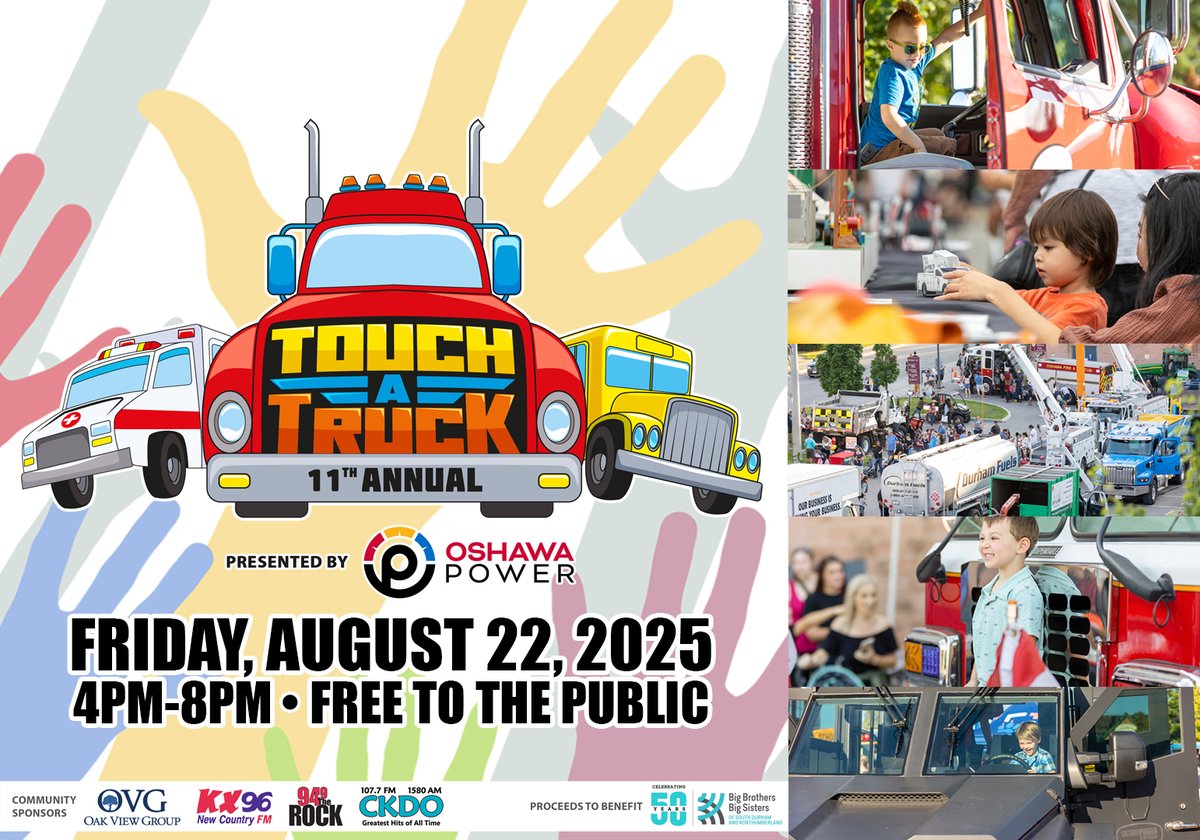 Tribute Centre (@mytributecentre) on Twitter photo Are you attending our 11th annual Touch-a-Truck event, presented by <a href="/oshawapower/">Oshawa Power</a>, on August 22? All you need to do is mark it on your calendar and show up! No tickets needed for this free event outside the <a href="/MyTributeCentre/">Tribute Centre</a> in #Oshawa! More info > tributecommunitiescentre.com/events/detail/… Are you attending our 11th annual Touch-a-Truck event, presented by <a href="/oshawapower/">Oshawa Power</a>, on August 22? All you need to do is mark it on your calendar and show up! No tickets needed for this free event outside the <a href="/MyTributeCentre/">Tribute Centre</a> in #Oshawa! More info > tributecommunitiescentre.com/events/detail/…