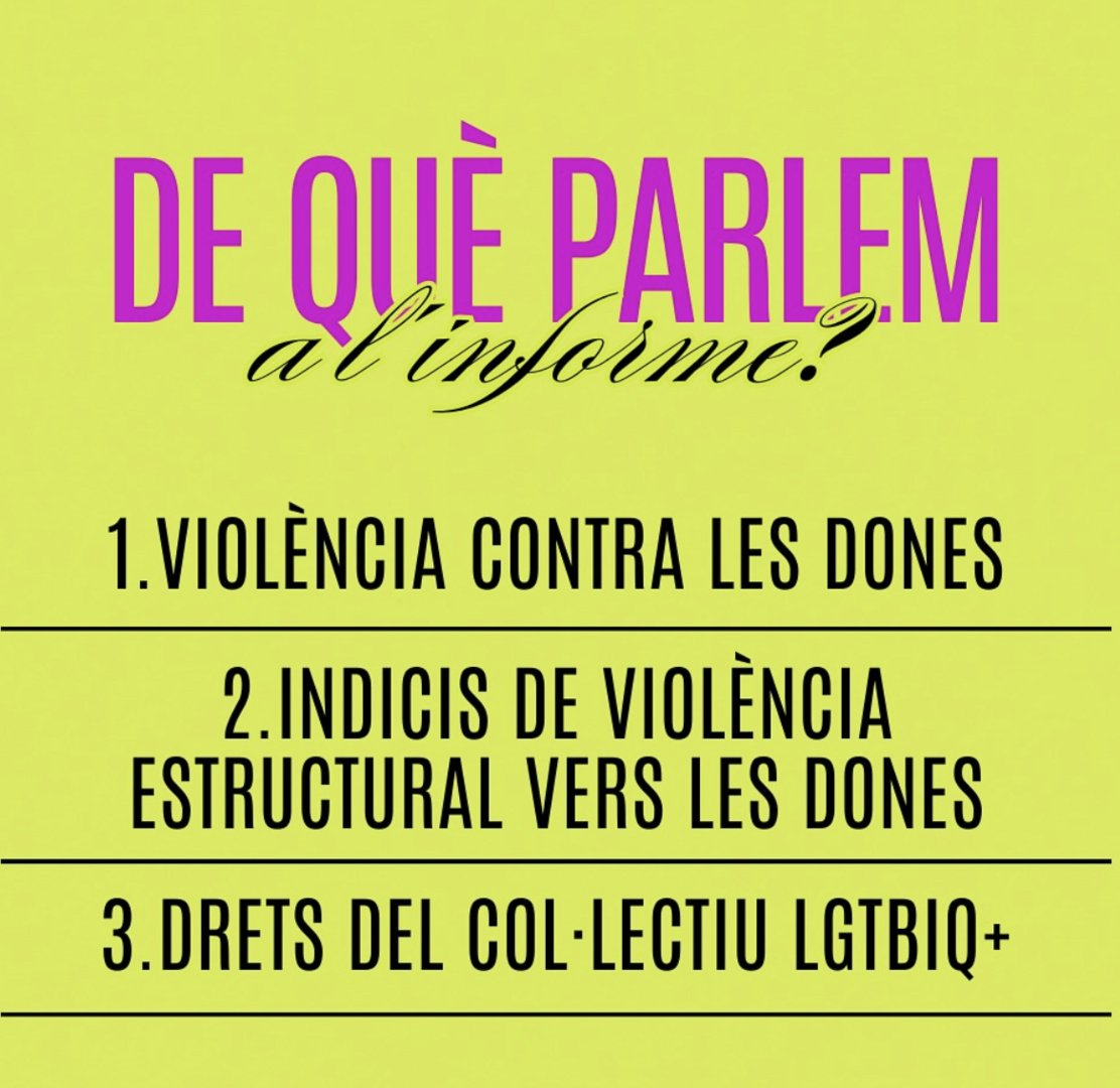 AgenciaANA's tweet image. Avortament, millor protecció a dones maltractades i els drets del col·lectiu LGTBIQ+, en el punt de mira de Stop Violències i Diversand ift.tt/J5GyXFc
