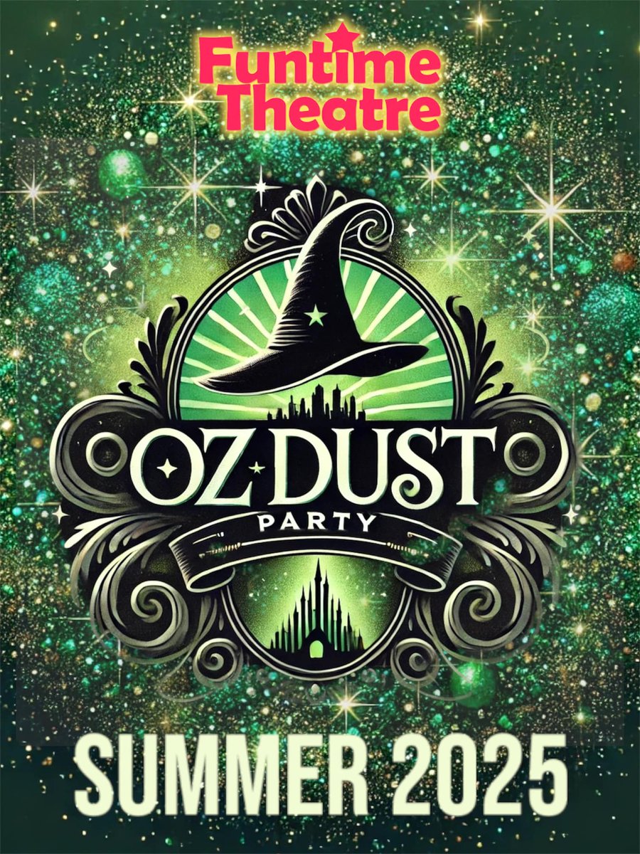 🎭 Step into a world of magic, music, and mayhem with Funtime Theatre’s brand-new Oz Dust Party, taking place in the bandstand, this Friday from 11:30am - 12:30pm! 🎶

🆓 This is FREE and suitable for the whole family! Feel free to pop down and join in with all the fun!