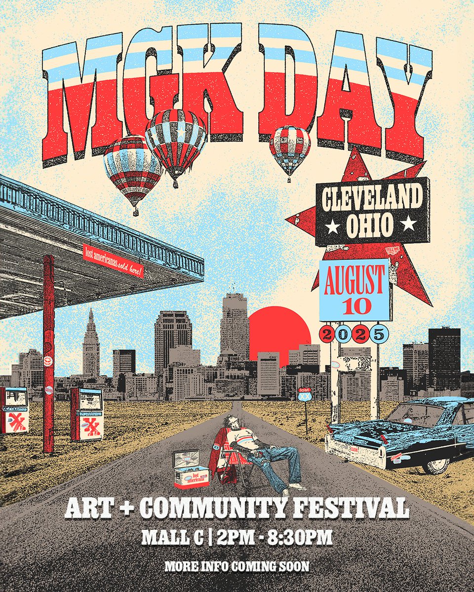 Who's ready to do it all again?

MGK Day is taking over Mall C in downtown Cleveland! 📍 

August 10 | 2PM – 8:30PM

More details and events being announced soon.