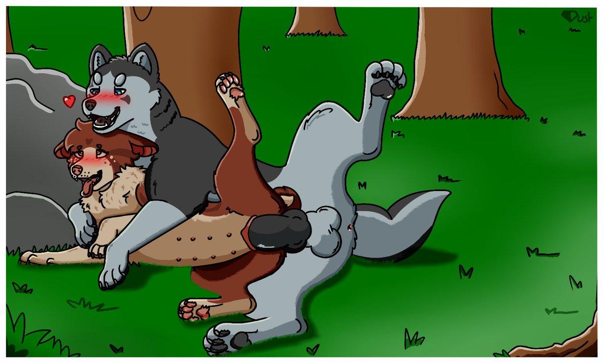 Commission for <a href="/MochaSukii/">Suki</a> 
Having a nice time out in the forest!