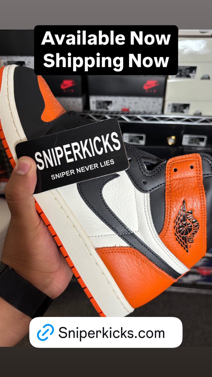 snipernick32's tweet image. Available Now / Shipping Now

sniperkicks.com/products/air-j…