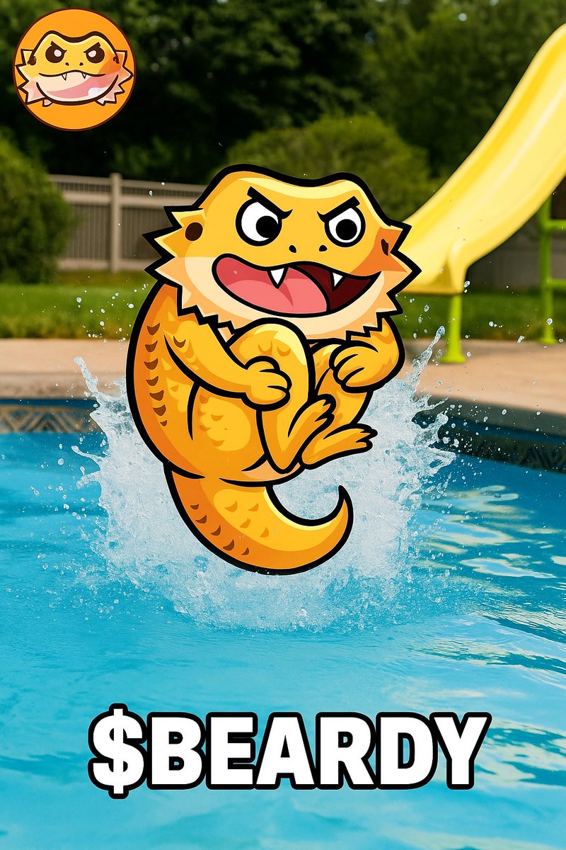 CNDIN2's tweet photo. Get ready for a huge splash in the crypto community. Better jump in and join the fun! $Beardy https://t.co/cerQY3Y0iT