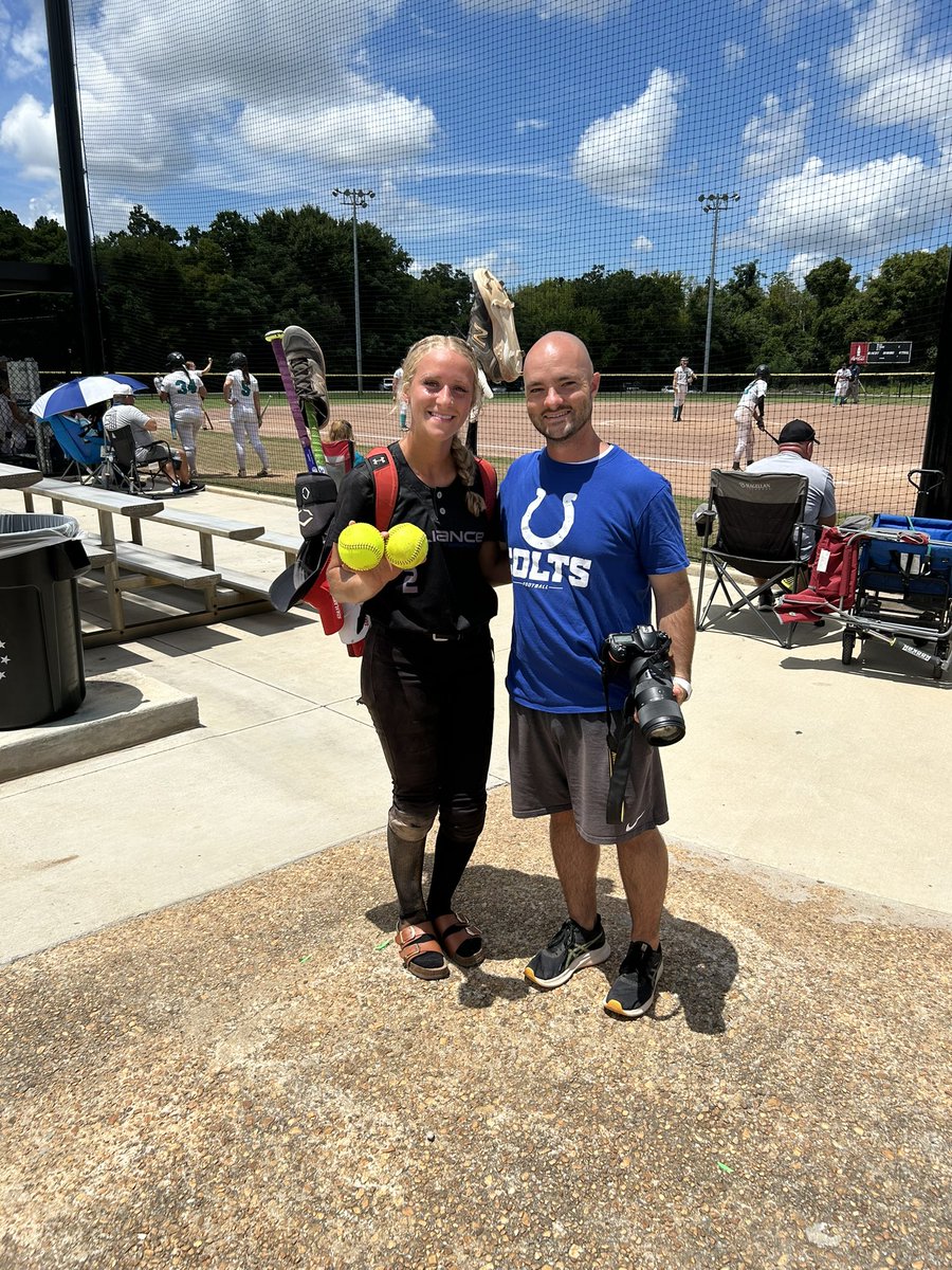 Great time this weekend in Montgomery at the Scout Town tournament! Came home with two bombs 💣 💣 AGTG✝️ Always fun seeing <a href="/KyleParmley/">Kyle Parmley 🥎</a> !
<a href="/al_alliance_fp/">AL Alliance Fastpitch</a> <a href="/Mmitigerssoftba/">MMI Softball</a> <a href="/coastalsouthsb/">Coastal South Coyotes Softball</a> <a href="/SHC_softball/">Spring Hill College Softball</a> <a href="/UMobileRams/">University of Mobile Rams Athletics</a> <a href="/bishop_state_sb/">Bishop State_SB</a> <a href="/WillHessSB/">Will Hess</a> <a href="/PearlRiverSB/">Pearl River Softball</a> <a href="/SaralandSoftba1/">Saraland HS Softball</a>