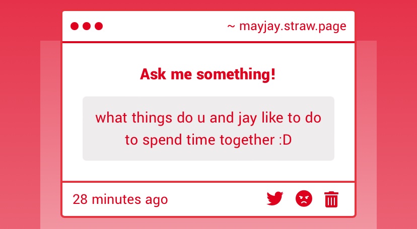 ThievingJayx's tweet image. We listen to music and dance around together a lot !! We also like to watch films, but we mostly just talk over them with theories and jokes loll

Jay likes to watch me draw but he’s not as much of an artist, he’s more used to like straight lines n technical stuff like blueprints