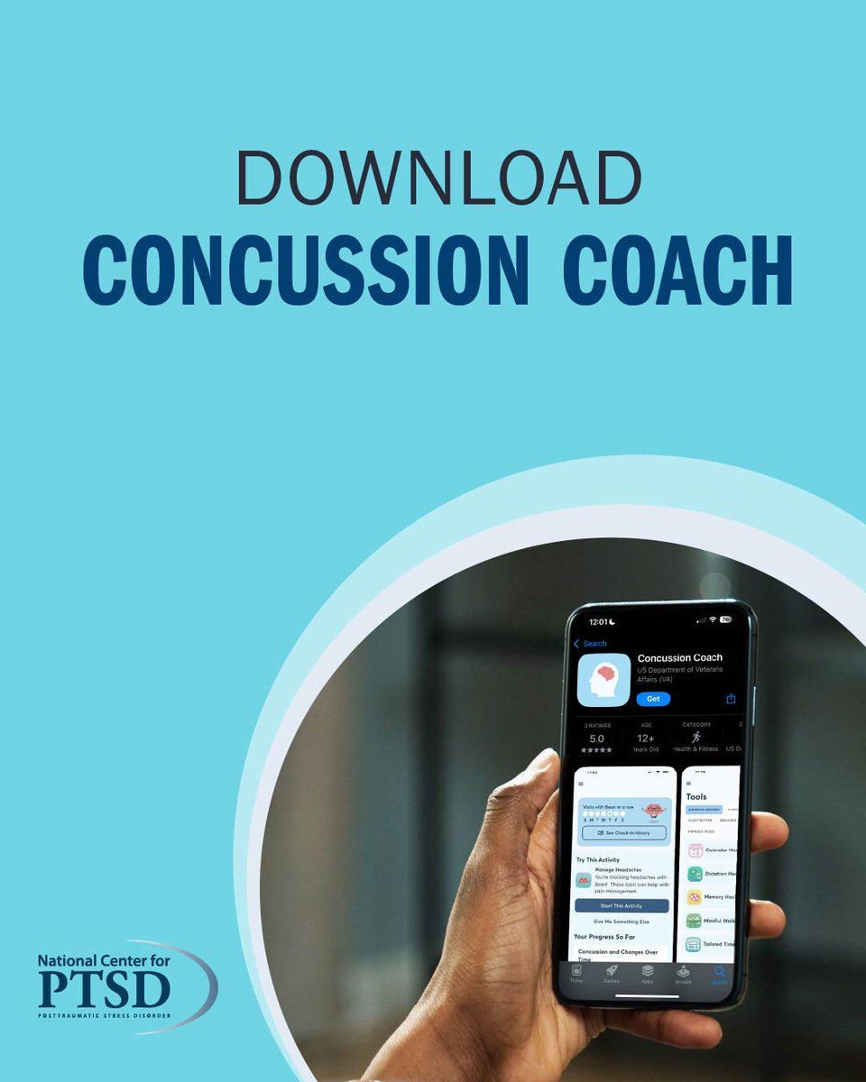 VA_PTSD_Info's tweet image. Concussion Coach is designed to help you learn and practice healthy activities that can improve your concussion symptoms. Download the app to get started: ptsd.va.gov/appvid/mobile/…
#concussion #headinjury #headtrauma