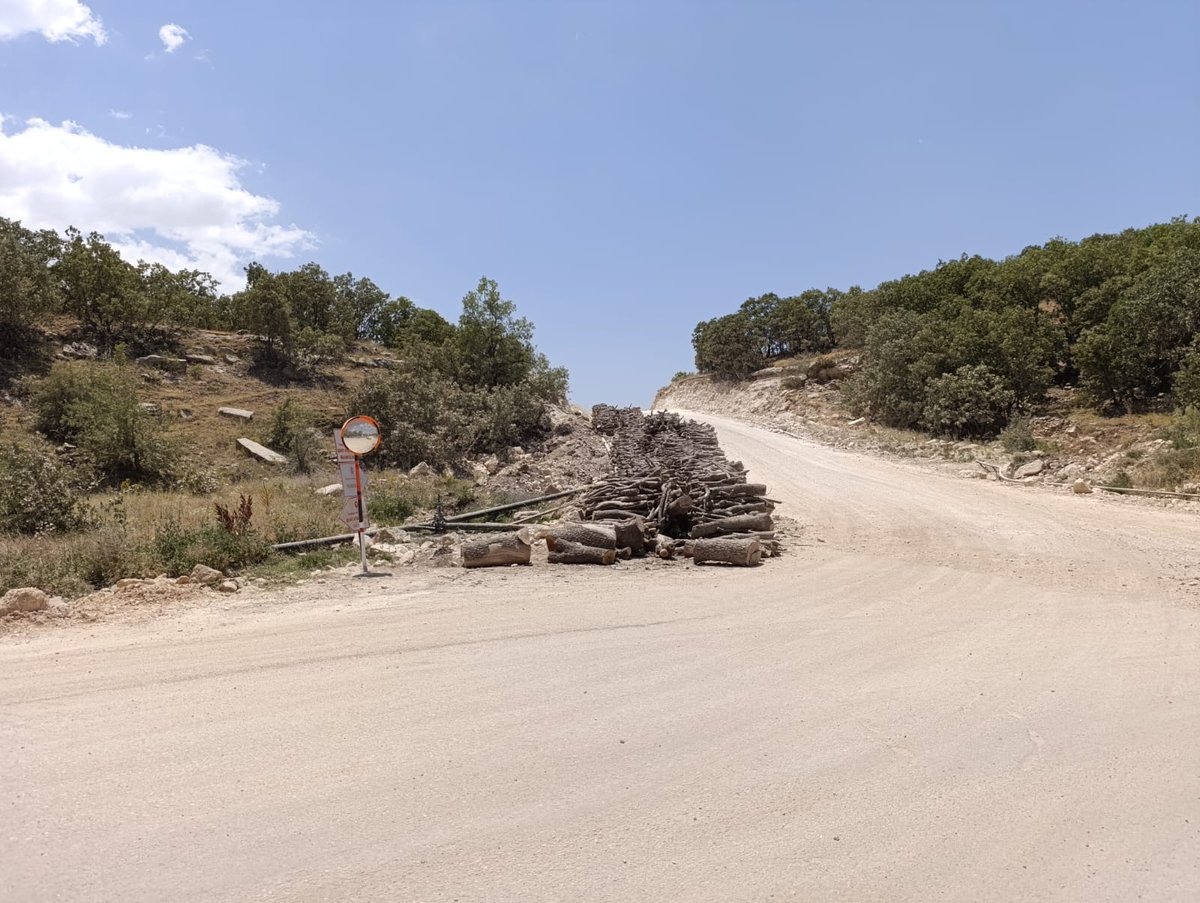 Şırnak'ta doğaya karşı amansız bir savaş yürütülüyor. Talan sadece ağaç kesimleri ile sınırlı değil maden aramaları ile  su varlıkları ve canlıların yaşam alanları da yok edilmektedir. 
#ŞırnaktaAğaçKatliamıVar