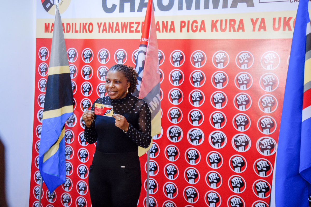 ChaummaT's tweet image. Karibu sana Wakili Msomi Sigrada Mligo
#Tunaendeleatulipoishia
#Pigakurayaukombozi