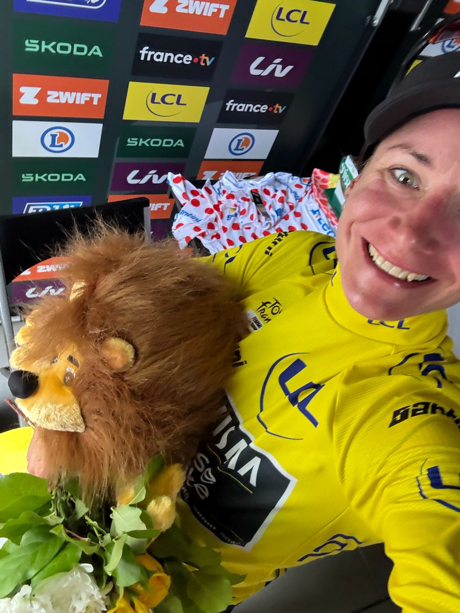 🇳🇱 <a href="/marianne_vos/">Marianne Vos</a> is 💛BACK IN YELLOW BACK IN YELLOW💛 
 
💛 De retour en jaune ! 💛

#TDFF2025  | #WatchTheFemmes | <a href="/MaillotjauneLCL/">Maillot Jaune LCL</a>