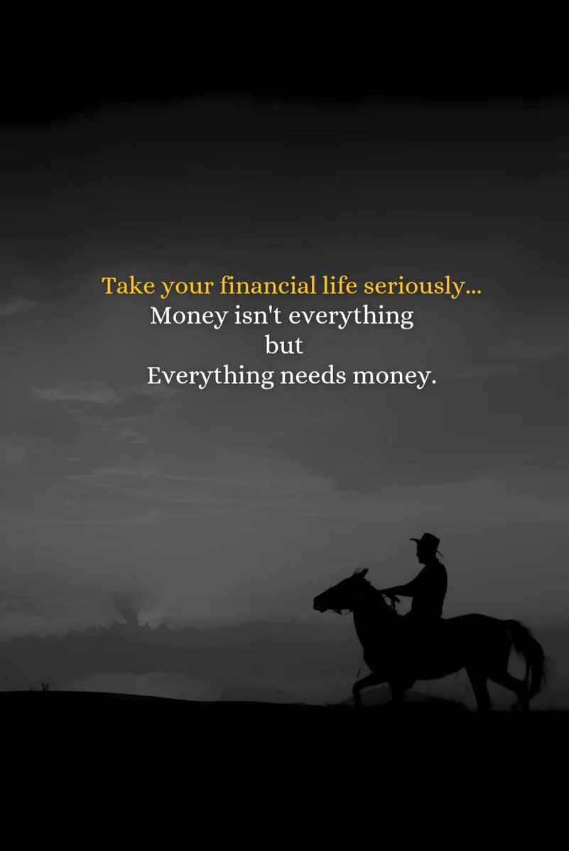 🚨Money isn't everything but everything needs money
