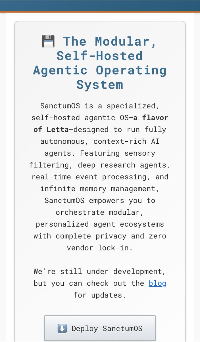 FreeOpsDAO's tweet image. SanctumOS 1.0 is almost ready for launch, and it will be free!

Over the past year, we have built multiple products using this framework and focusing on our documentation for public release. 

Screenshot below to show it’s real:)