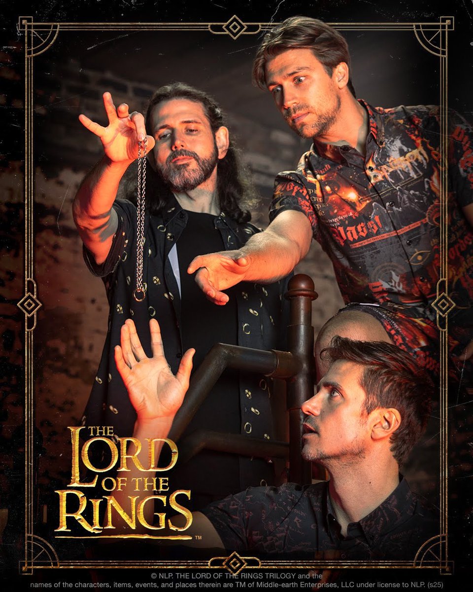 RSVLTS's tweet image. Legendary looks for every leg of your journey... ⚔️🌋 The first-ever The Lord of the Rings™ x RSVLTS collab arrives tomorrow, 7/29 at 4 PM ET 💍