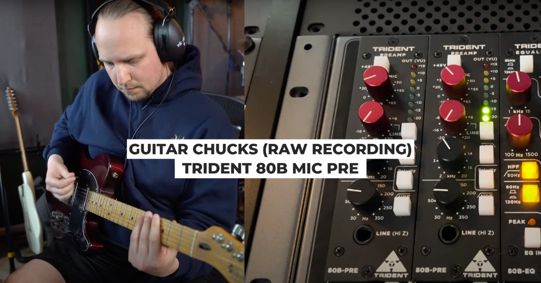 Looking for a great audio demo of tracking and mixing with our 500 Series 80B Preamp and EQ Modules? 

Check out this demonstration from Third Island Productions WATCH &amp; LISTEN ➡️ bit.ly/3EDPMSS