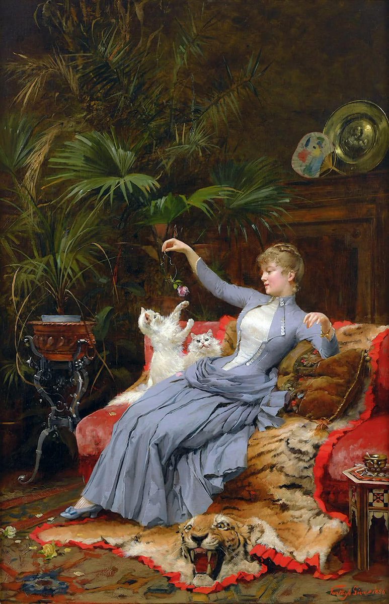 SimonaMascaro64's tweet image. #ArteYArt "Tempo di gioco Olio su tela" - 1886
Del pittore ungherese György Vastagh (1834 - 1922)
@agustin_gut @annamarylight
@DavLucia @DEOLINDAMA93701 @djolavarrieta @BrindusaB1 @lagatta4739 @mi_oro13 @albertopetro2 @PasqualeTotaro @maype7 @Petra71301259 @robertis_emilia